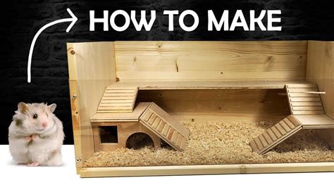 How to make a Hamster House | DIY Pet House | Rat House | Diy hamster house, Hamster house ...