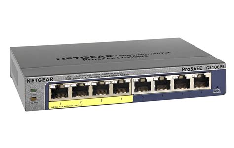 Buy NETGEAR 8-Port PoE Gigabit Ethernet Plus Switch (GS108PEv3 ...