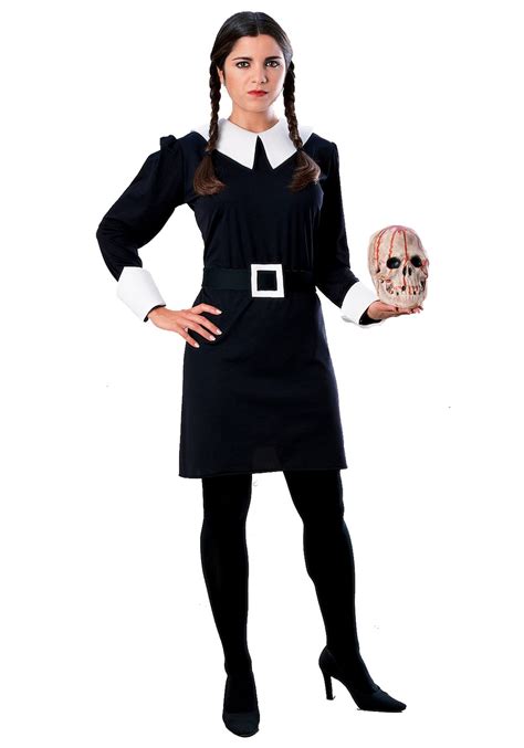 Wednesday Addams Costume for Women | Addams Family Halloween Costumes