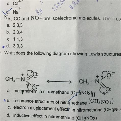 Ch3no2 Resonance Structures