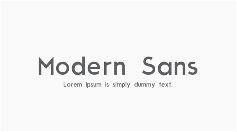 Cool Modern Sans Serif Fonts - Best Design Idea