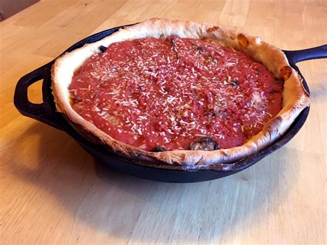 Authentic Chicago Pizza Recipe Amazing deep dish pizza - Try World Recipes