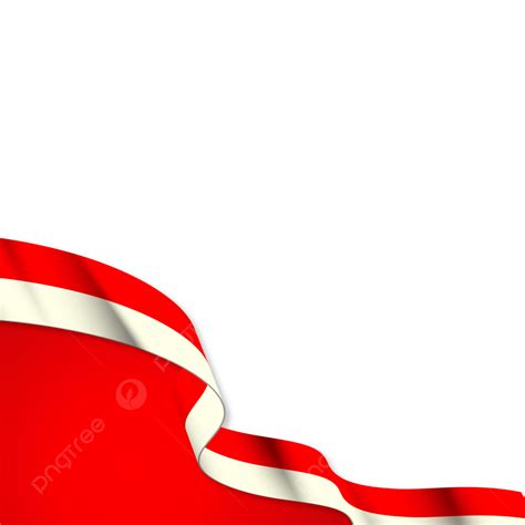 Merah Putih Vector Design Images Red White Ribbon Of Indonesia Flag Or Bendera Merah Putih ...