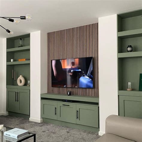 DIY TV Wall Unit Ideas for a Stunning Living Room - Transform your ...