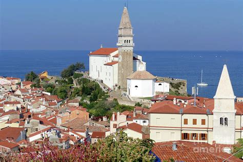 Piran Cathedral - The Church of St George Photograph by Phil Banks - Pixels