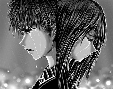 Sad Anime Boy Crying Drawing - IMAGESEE