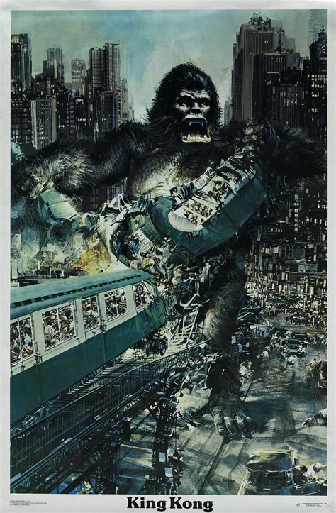 "I LOVE COMIC BOOKS!": KING KONG movie posters