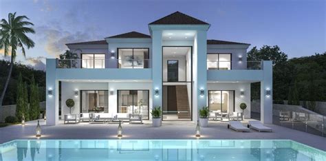 Luxury Modern Villa Exterior Designs – BESTHOMISH