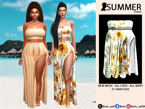 The Sims Resource - Summer (Dress)