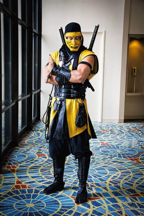 10 Mortal Kombat: Scorpion Cosplay Costume Designs - Creative Cosplay Designs