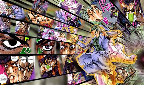 Download Josuke, the Protagonist of "Jojo's Bizarre Adventure". Wallpaper | Wallpapers.com