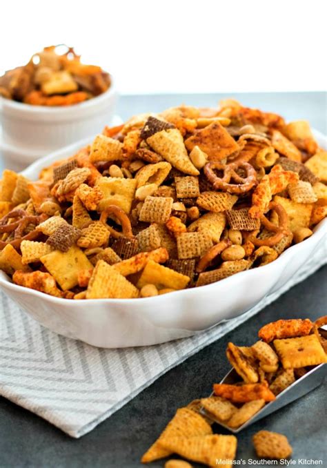 Party Snack Mix - melissassouthernstylekitchen.com