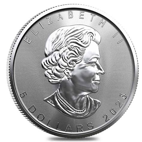 2023 1 Oz Silver Maple Leaf Coin - AU Bullion Canada