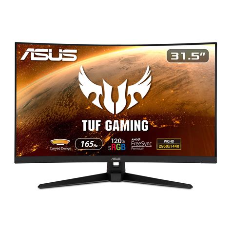 ASUS TUF Gaming 32 1440P HDR Curved Monitor (VG32VQ1B) QHD (2560 X 1440), 165Hz (Supports 144Hz ...