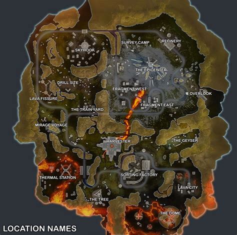 Apex Legends map guide (Season 4) - World's Edge best locations and ...