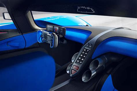 Stunning interior of the Bugatti Bolide is unveiled