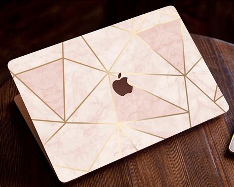 Rose Gold Cover Macbook Pro 13 2018 Mac Air 11 Skin Marble | Etsy