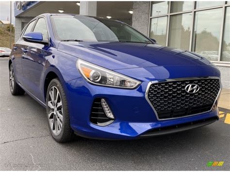 2020 Intense Blue Metallic Hyundai Elantra GT #135780564 | GTCarLot.com - Car Color Galleries