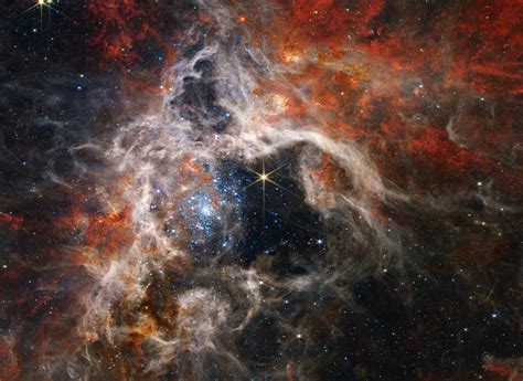 James Webb Space Telescope Observes Cosmic Tarantula Called 30 Doradus Located 161,000 Light ...