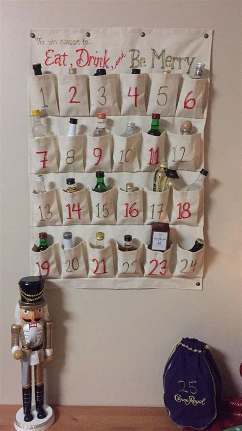 DIY Alcoholic Advent Calendar | Alcohol advent calendar, Wine advent calendar, Beer advent calendar