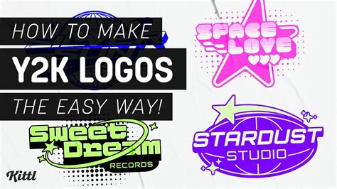 How to Make Y2K LOGOS the EASY Way! - YouTube