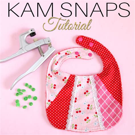 How to Use KAM Snaps Tutorial {Plastic Snaps} |TREASURIE