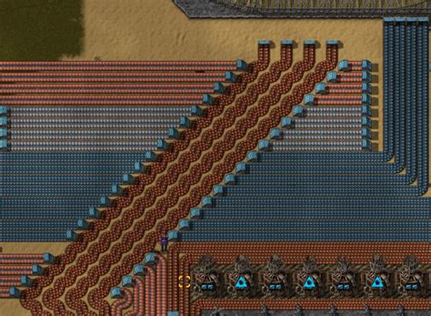 Maximum Belt Crossing Efficiency : r/factorio