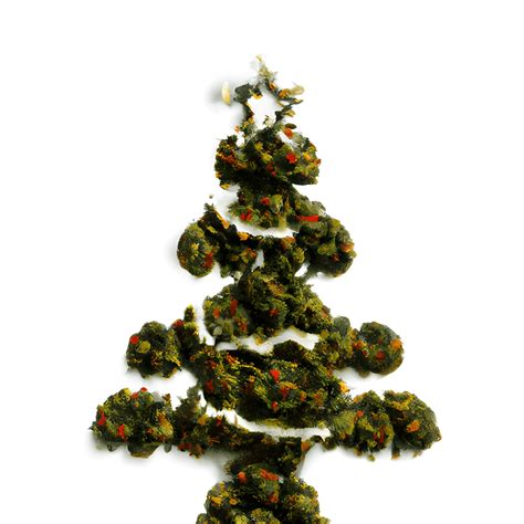 Marijuana Christmas Tree Graphic · Creative Fabrica