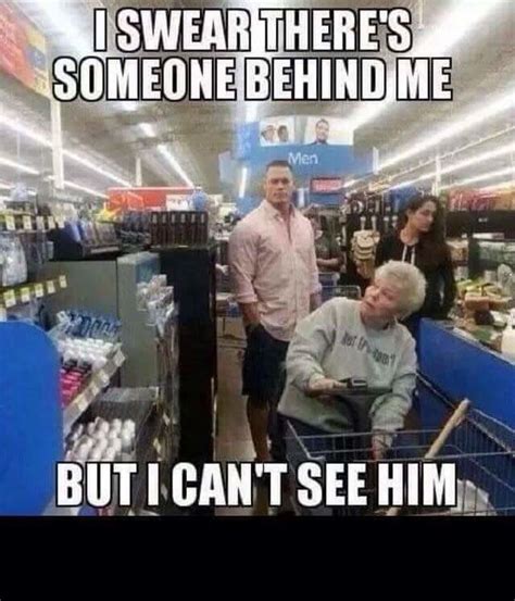 Behind Me At the Store | You Can't See Me | Know Your Meme