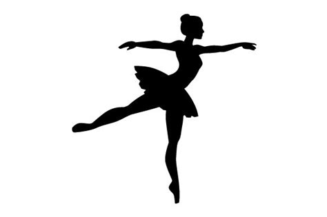 Ballet Dancer Silhouette SVG Cut file by Creative Fabrica Crafts ...