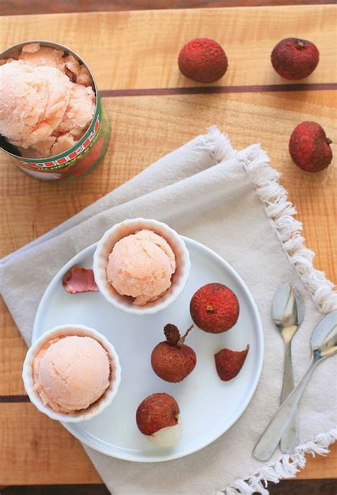 [Vietnamese Recipes] Lychee or Rambutan Sorbet - All Asian Recipes For You