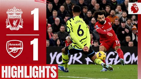 Mo Salah Scores in Premier League Draw | Liverpool 1-1 Arsenal | Highlights - Win Big Sports