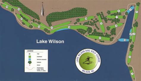 Wilson Lake Map