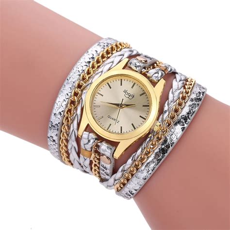 New Arrival Top Brand Watch Women Luxury Dress Watches Women Gold Bracelet Watch Female Leather ...