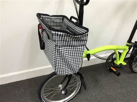 Valeria's Bike Accessories Valeria's Folding Basket for Brompton ...