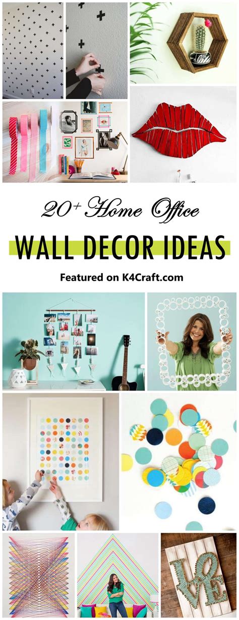 20+ Stunning DIY Wall Art Ideas to Decorate Home & Office - K4 Craft