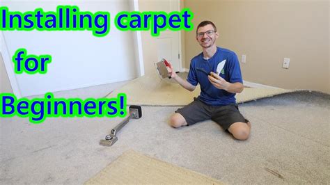 HOW-TO INSTALL CARPET FOR BEGINNERS. DIY carpet install and tools. - YouTube