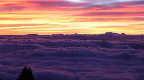 Epic Sunset Above the Clouds - Haleakala National Park Maui - YouTube