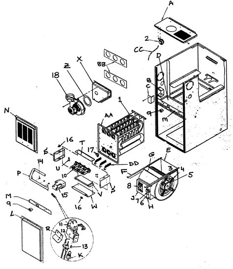 Trane Furnace: Parts Diagram For Trane Furnace