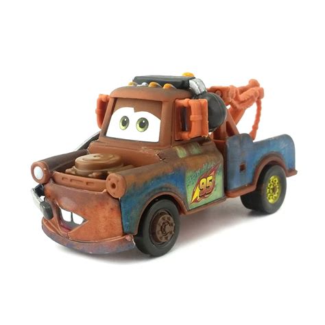 Disney Pixar Cars Mater With Headset Metal Diecast Toy Car 1:55 Loose Brand New In Stock & Free ...