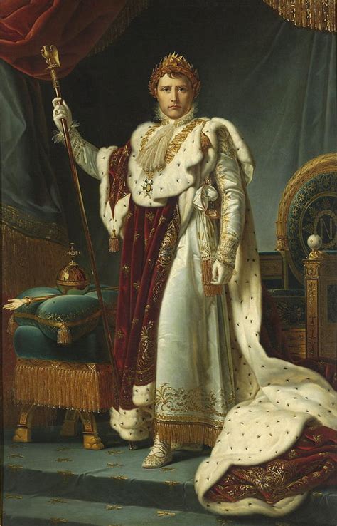 Portrait Of Emperor Napoleon I Painting by Francois Pascal Simon Gerard - Pixels