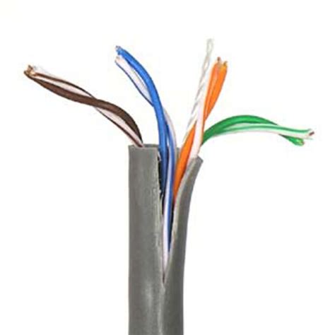 Bulk Cable, cat3, 4 pair, CMR, Gray, 1000' - Compatible Cable Inc