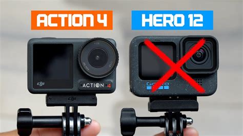 IS IT OVER? DJI Osmo Action 4 vs GoPro Hero 12 Ultimate Comparison - Win Big Sports