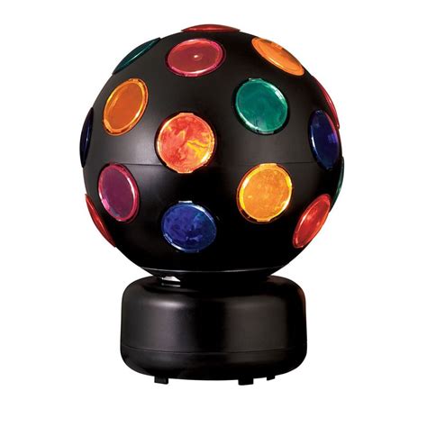 Style Selections 10.6-in Multicolor Disco Ball Party Light Light | Ball lamps, Disco ball, Party ...