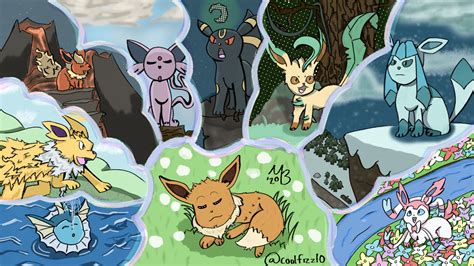 ArtStation - Eeveelutions Commission