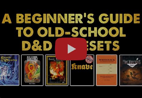 RPG Tutorial: A Beginner’s Guide to Old-School Rulesets | Petersen Games