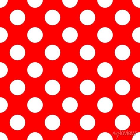 Cute Polka Dots Background Red Images for Your Designs