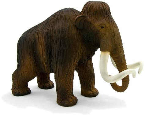 Buy MOJO Woolly Mammoth (1:20 Scale) Realistic Prehistoric Toy Replica Hand Painted Figurine ...