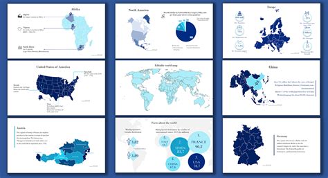 Editable World Map Templates For Powerpoint - Riset