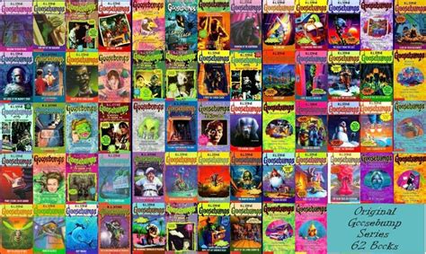 Horror ebooks: Goosebumps 1 to 62 ebooks(in pdf format)